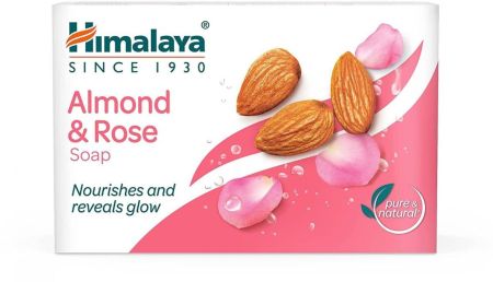 HIMALAYA Almond and Rose Soap  (75 g)