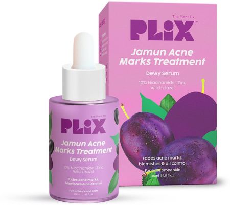 The Plant Fix Plix 10% Niacinamide Jamun Face Serum for Acne marks, blemishes & oil control  (30 ml)
