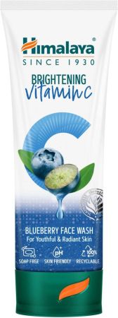 HIMALAYA Brightening Vitamin C Blueberry , Brightening Face Cleanser, Remove Dull Skin Face Wash  (100 ml)