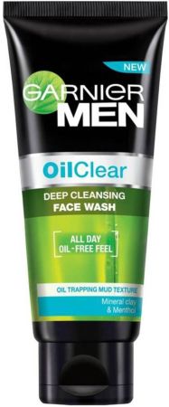 Garnier Men Oil Clear Deep Cleansing Face Wash  (100 g)