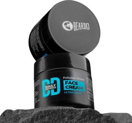 BEARDO Daily Defence Face Cream Non-tinted for Men  (50 g)