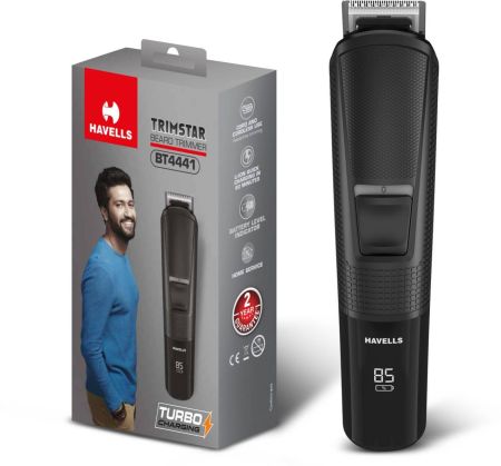 HAVELLS BT4441 Trimmer 120 min Runtime 9 Length Settings  (Black)#JustHere