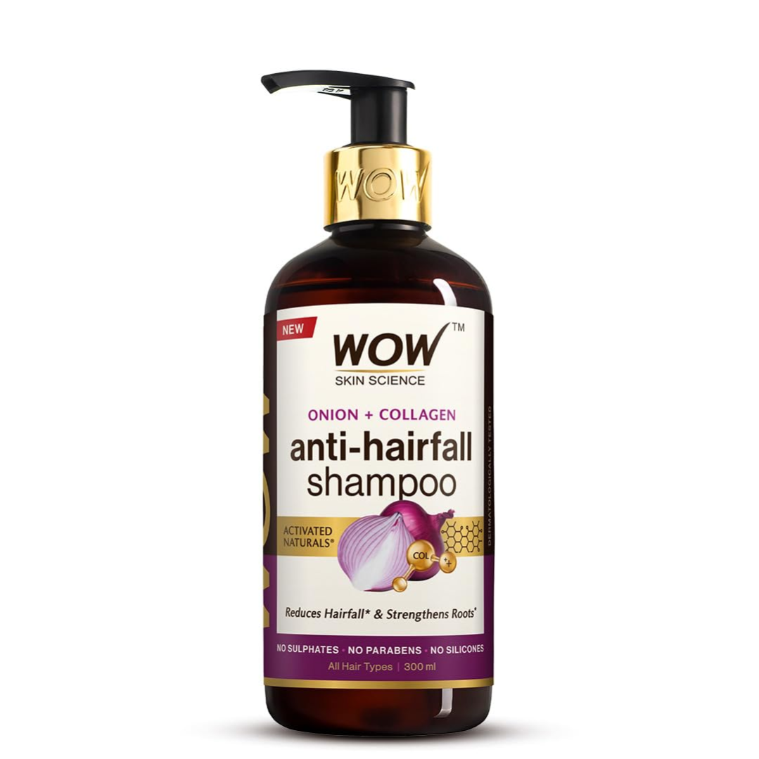 WOW Skin Science Onion & Collagen Anti-Hairfall Shampoo